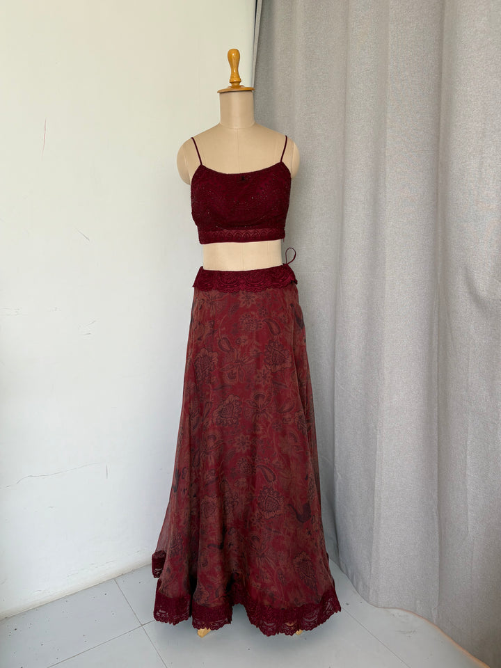 Jade by Monica & Karishma Embroidered Lehenga Set