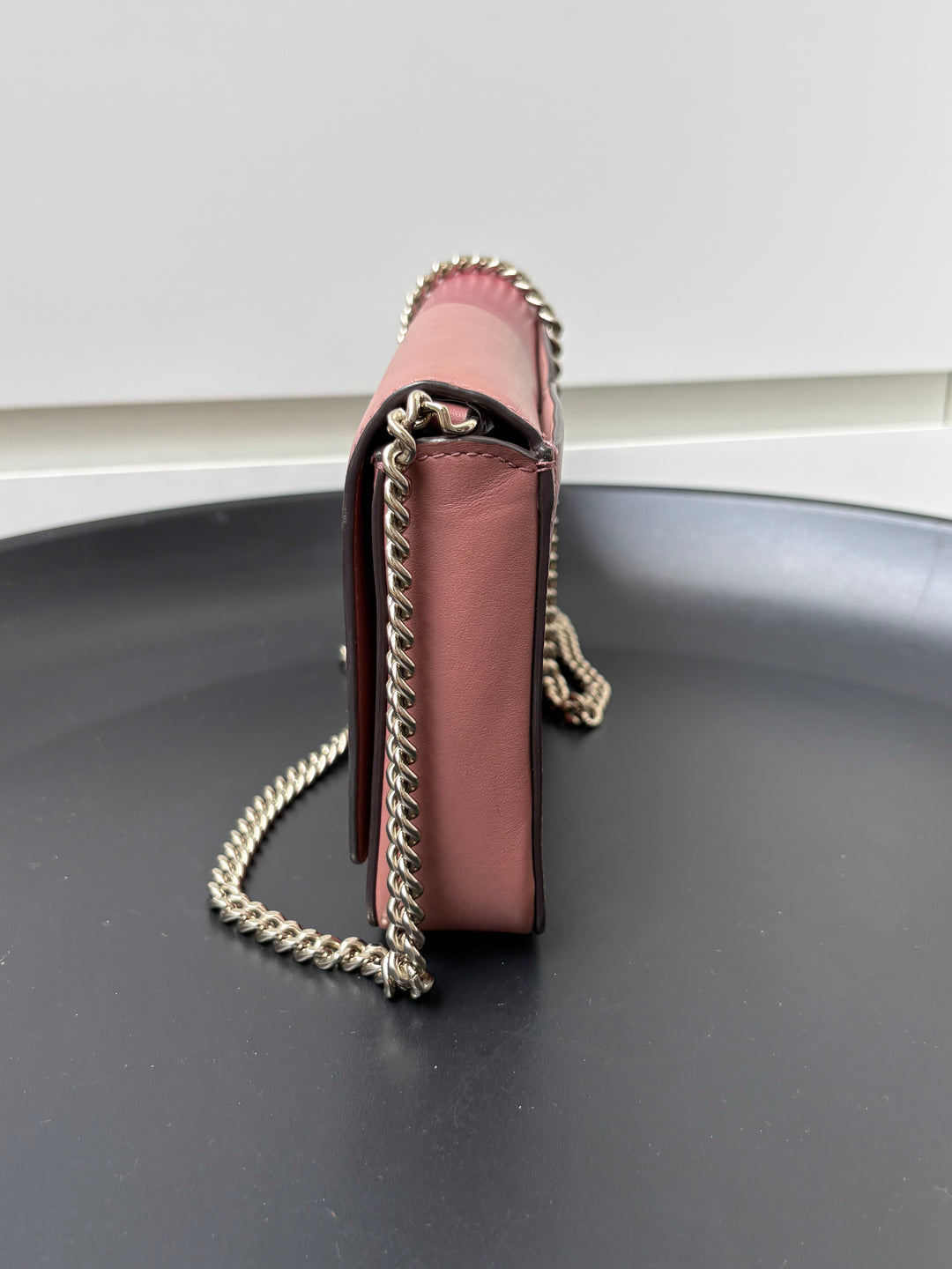 Kate Spade Nicola bicolor chain wallet bag