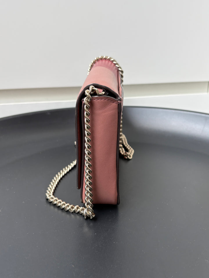Kate Spade Nicola bicolor chain wallet bag