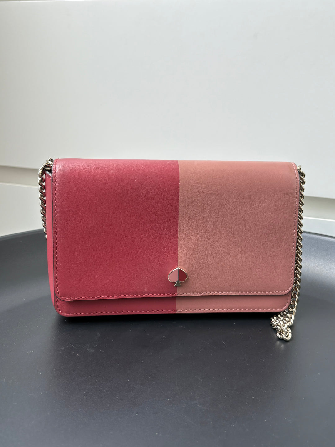 Kate Spade Nicola bicolor chain wallet bag