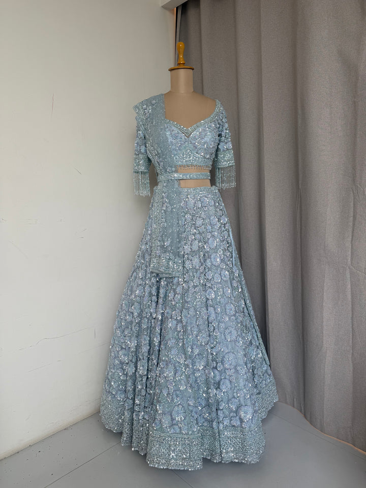Seema Gujral Embellished Lehenga Set