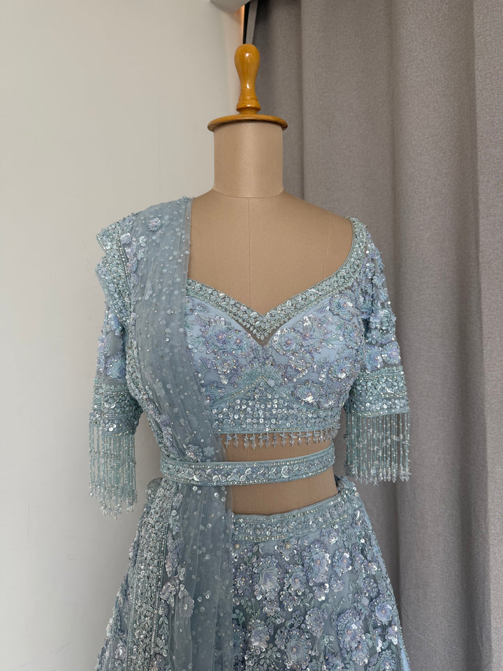 Seema Gujral Embellished Lehenga Set