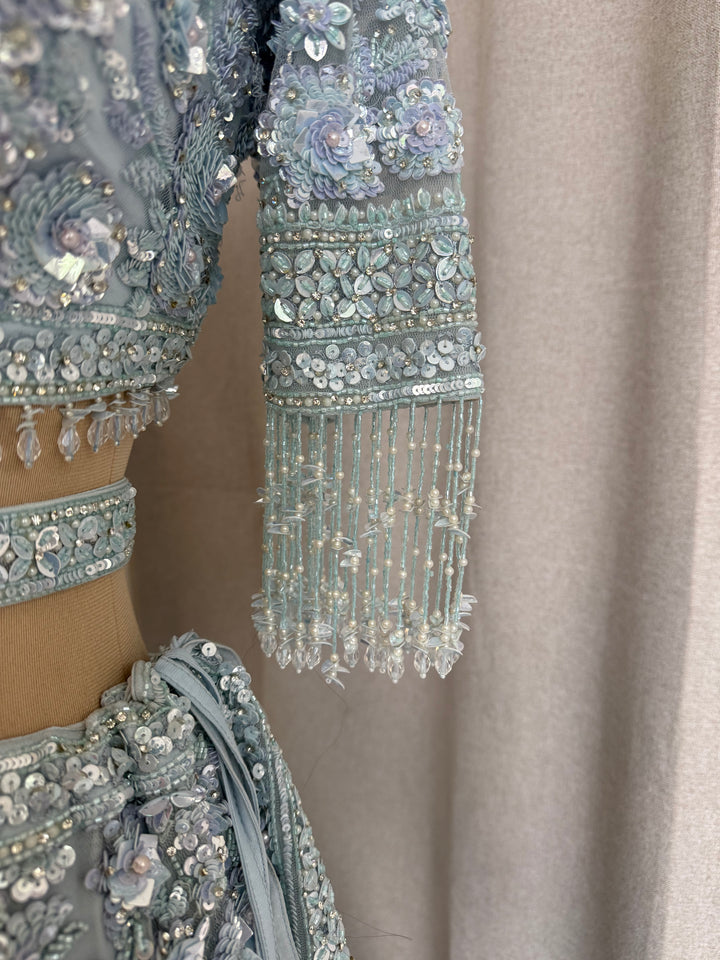 Seema Gujral Embellished Lehenga Set