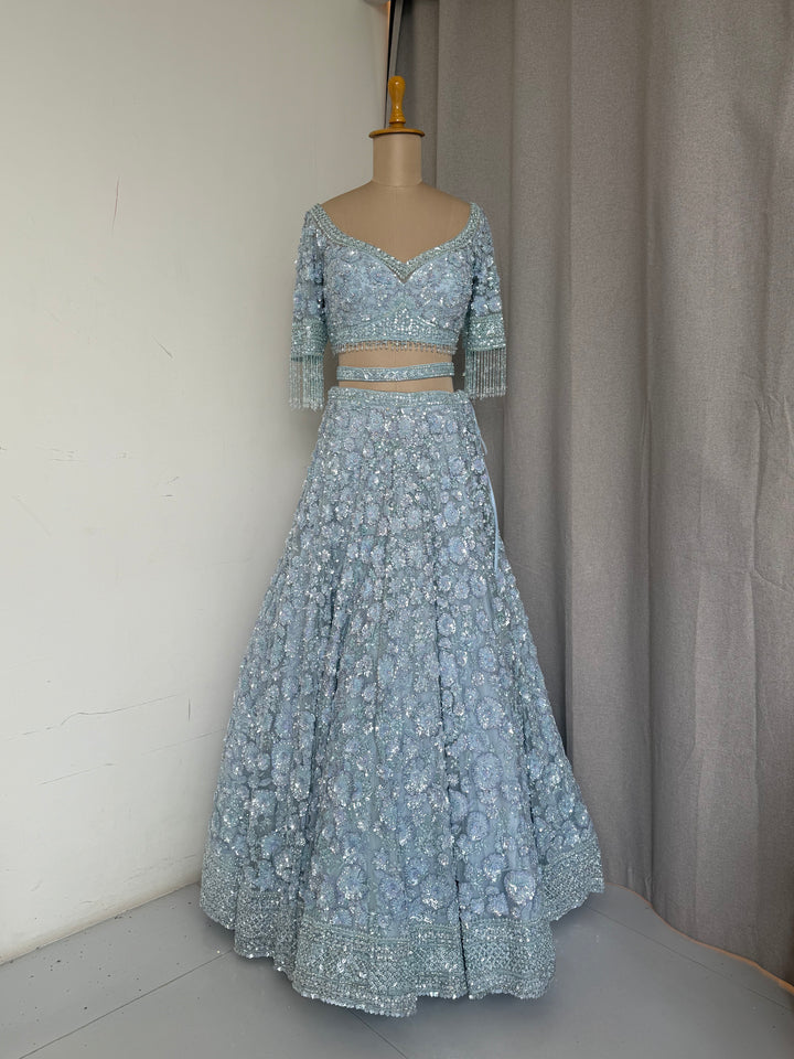 Seema Gujral Embellished Lehenga Set
