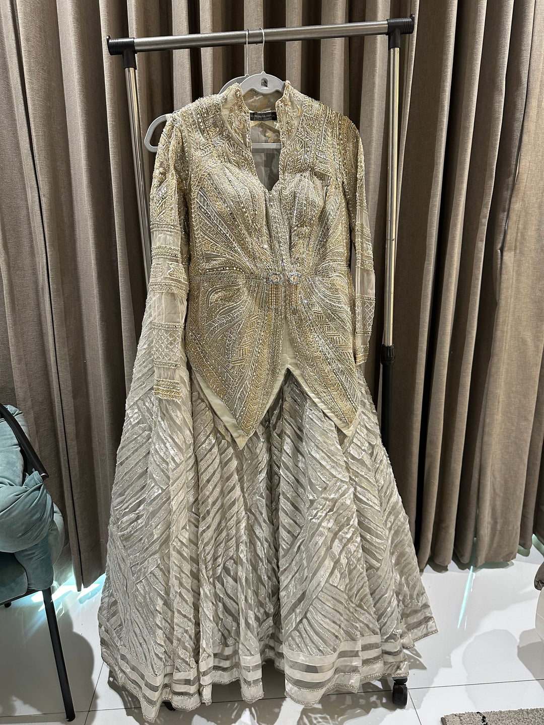Sulakshana Mobga Rah Lehenga Set