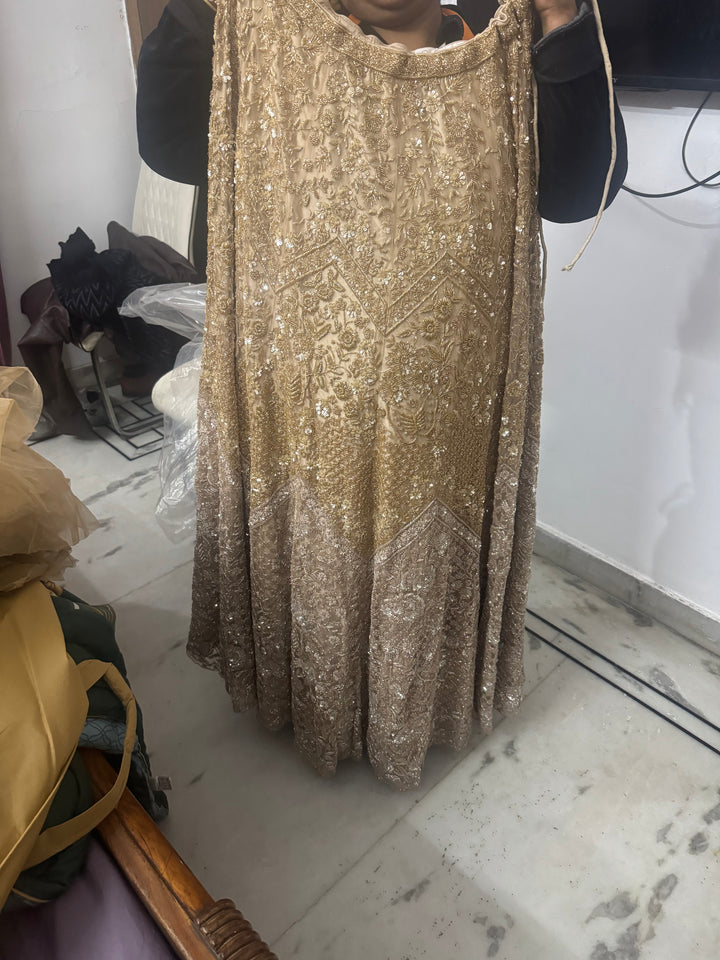 Surabhi Chopra Sitara Ombre Lehenga Set