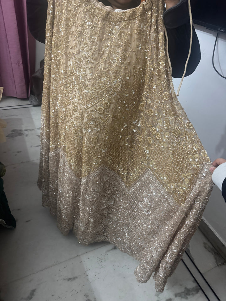 Surabhi Chopra Sitara Ombre Lehenga Set