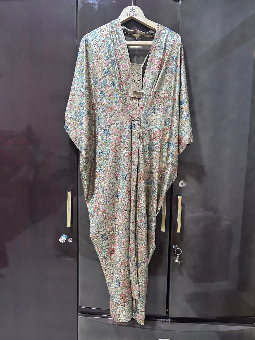 Tarun Tahiliani Printed Silk Kimono
