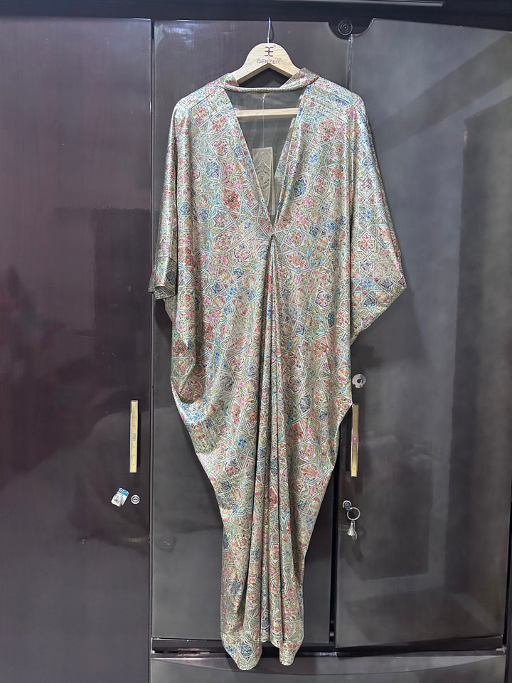 Tarun Tahiliani Printed Silk Kimono