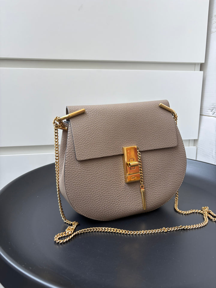 Chloe Leather Drew Shoulder Bag
