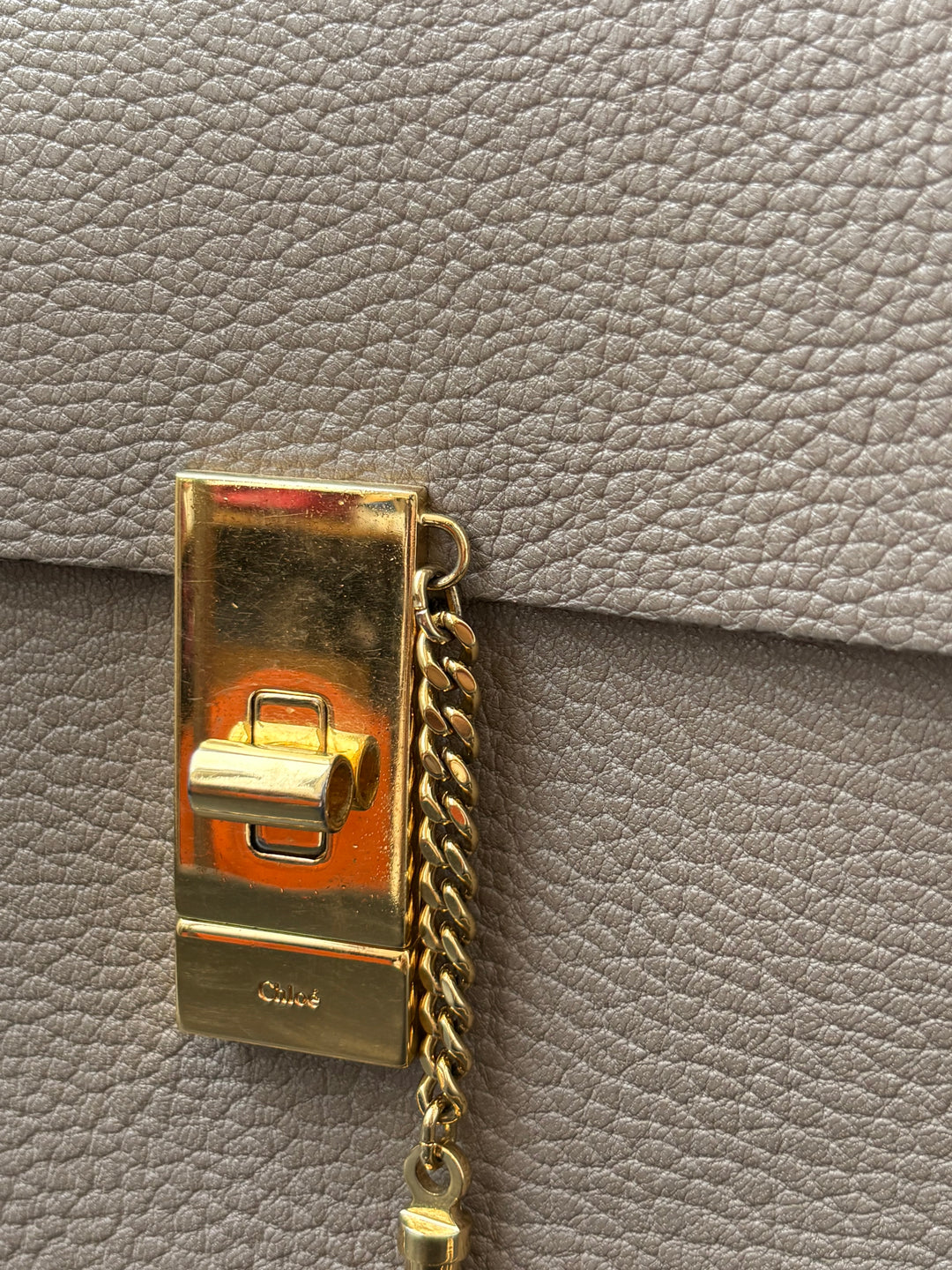 Chloe Leather Drew Shoulder Bag