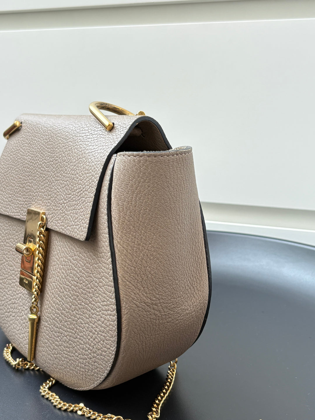 Chloe Leather Drew Shoulder Bag