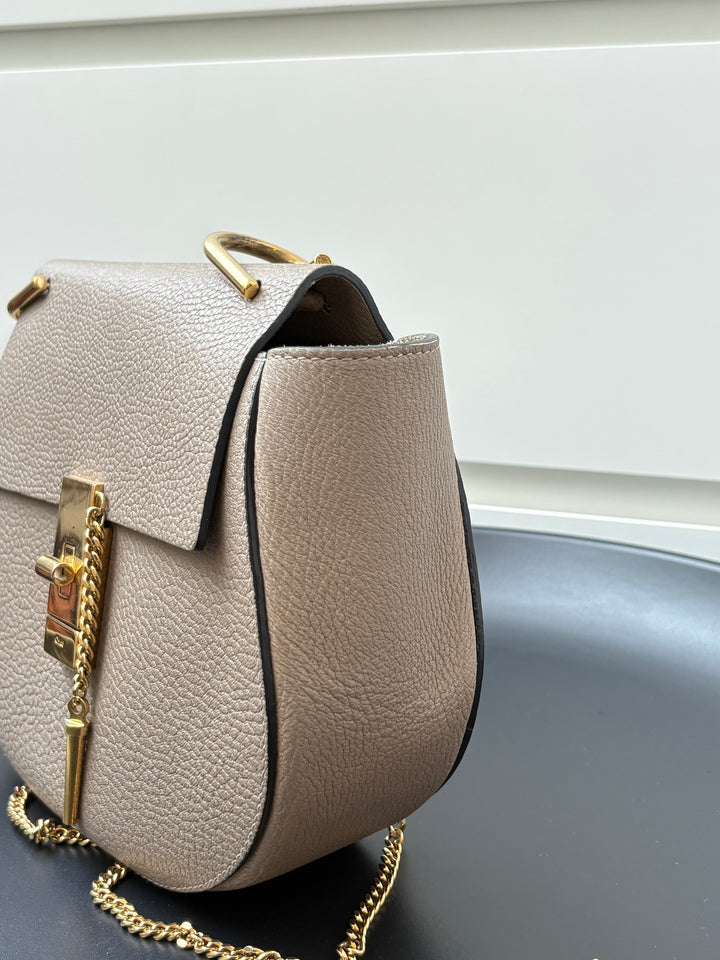 Chloe Leather Drew Shoulder Bag