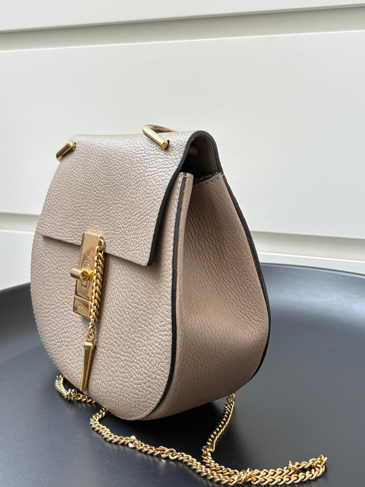 Chloe Leather Drew Shoulder Bag