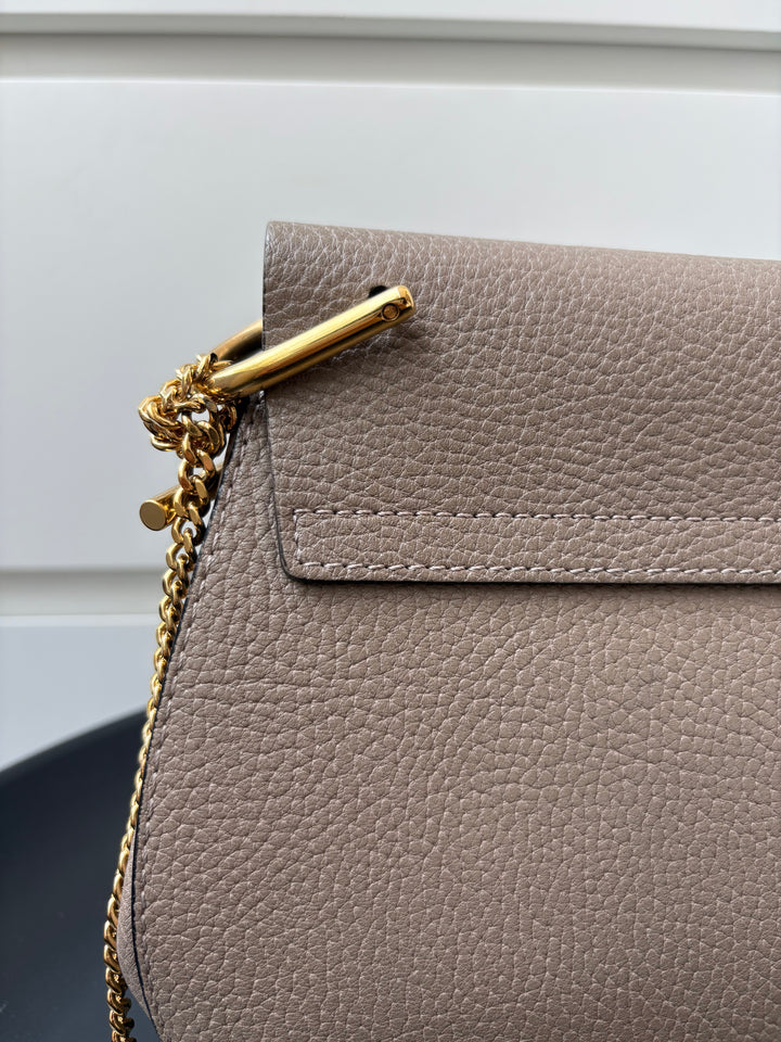 Chloe Leather Drew Shoulder Bag