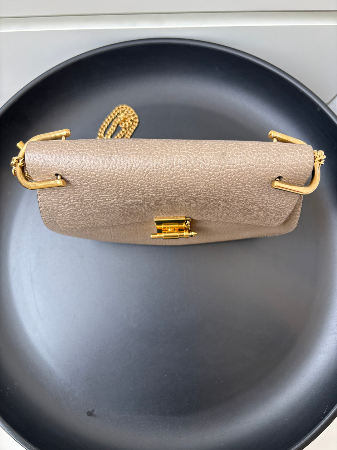 Chloe Leather Drew Shoulder Bag