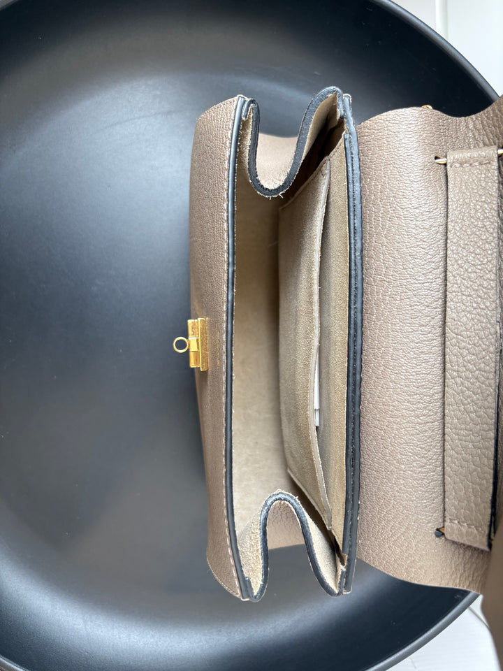 Chloe Leather Drew Shoulder Bag