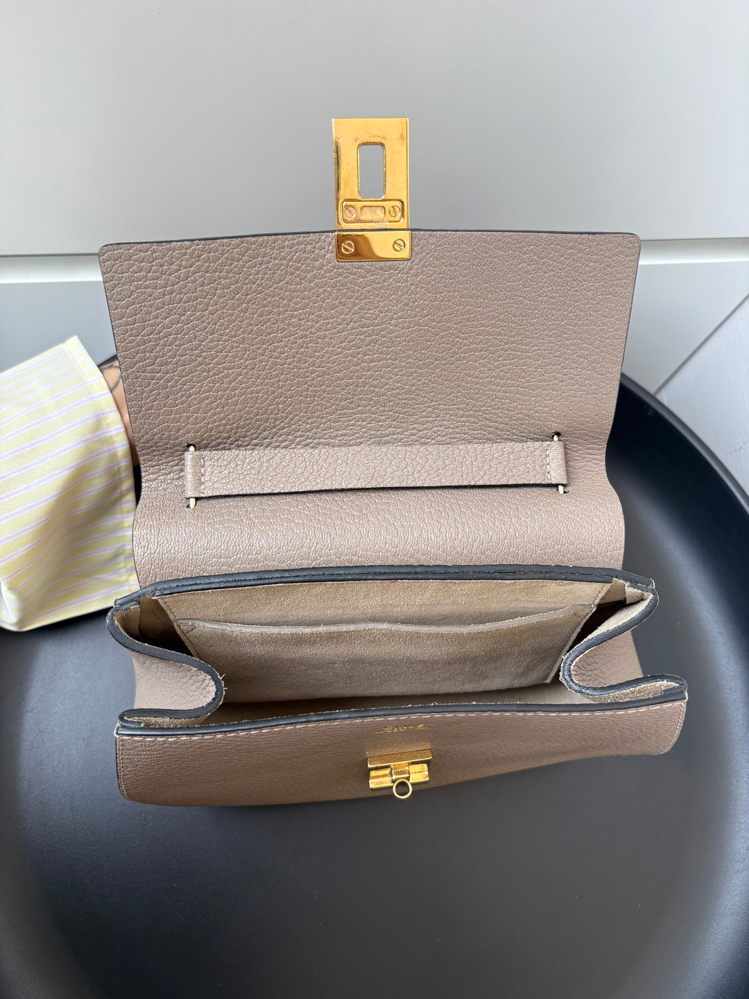 Chloe Leather Drew Shoulder Bag