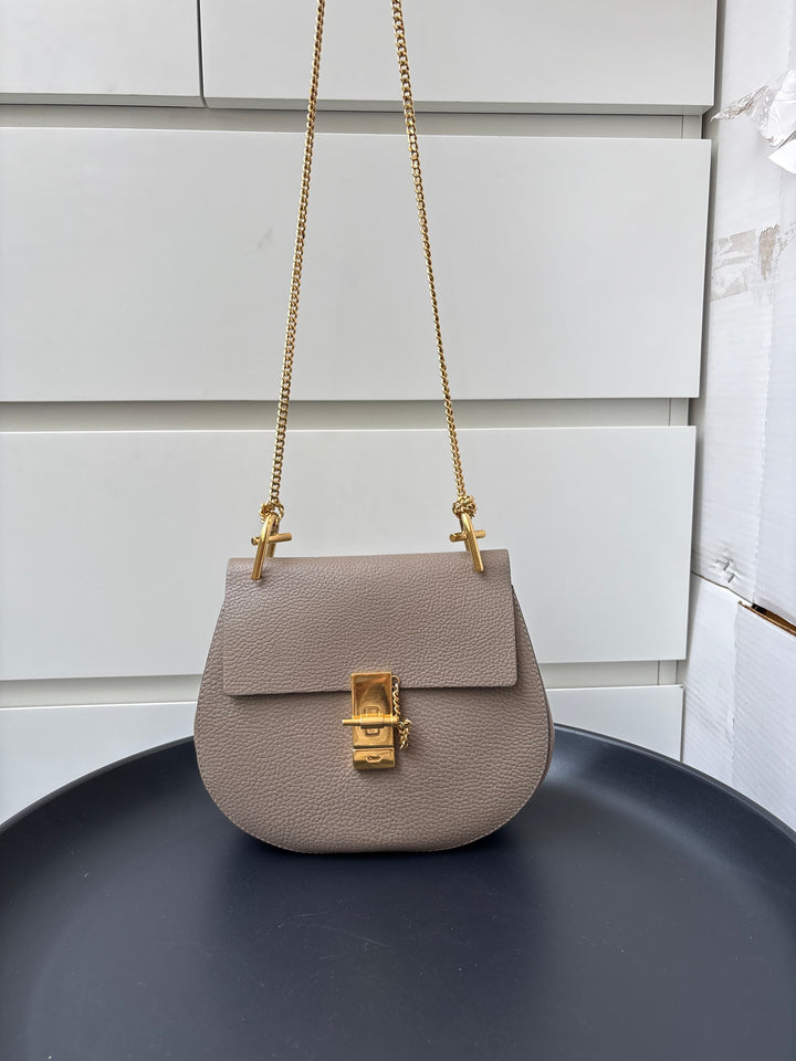 Chloe Leather Drew Shoulder Bag