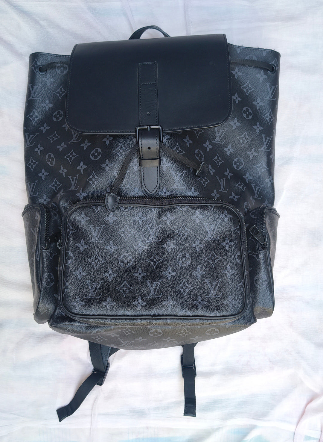 Louis Vuitton Monogram Eclipse Trio Bagpack