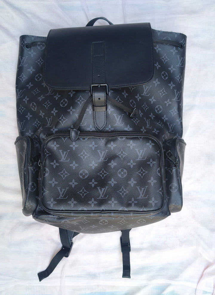 Louis Vuitton Monogram Eclipse Trio Bagpack