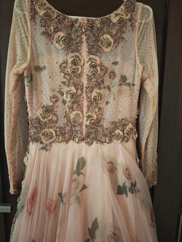 Dolly J Floral Embellished Gown