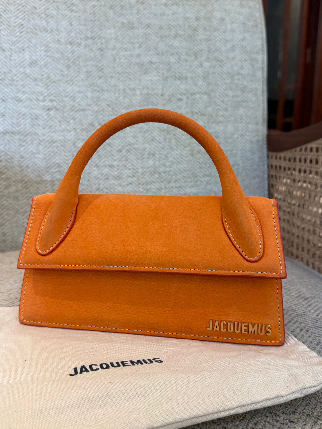 Jacquemus Le Chiquito Long top-handle bag
