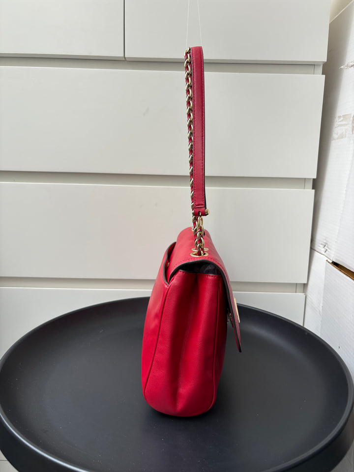 Michael Kors Parker Leather Shoulder Bag