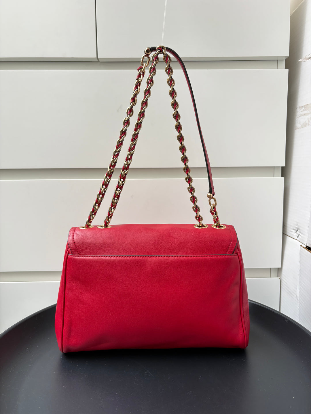 Michael Kors Parker Leather Shoulder Bag