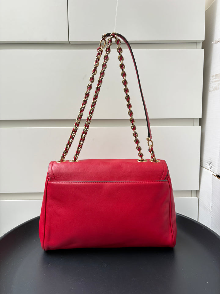 Michael Kors Parker Leather Shoulder Bag