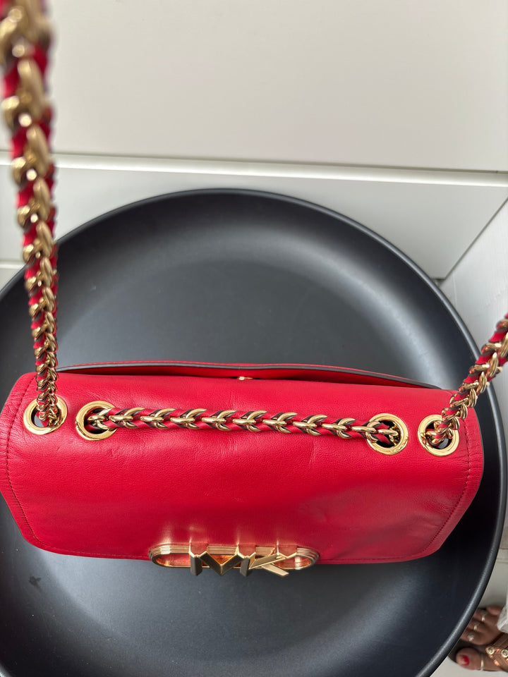 Michael Kors Parker Leather Shoulder Bag