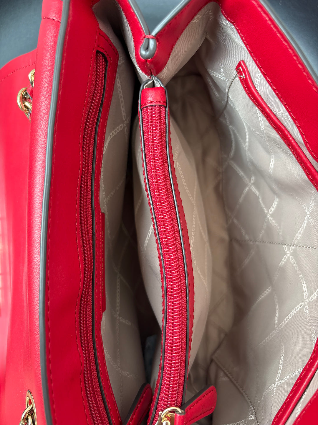 Michael Kors Parker Leather Shoulder Bag