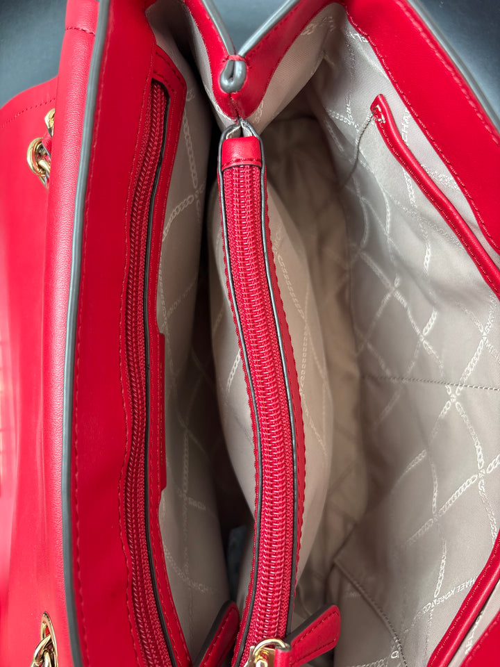 Michael Kors Parker Leather Shoulder Bag