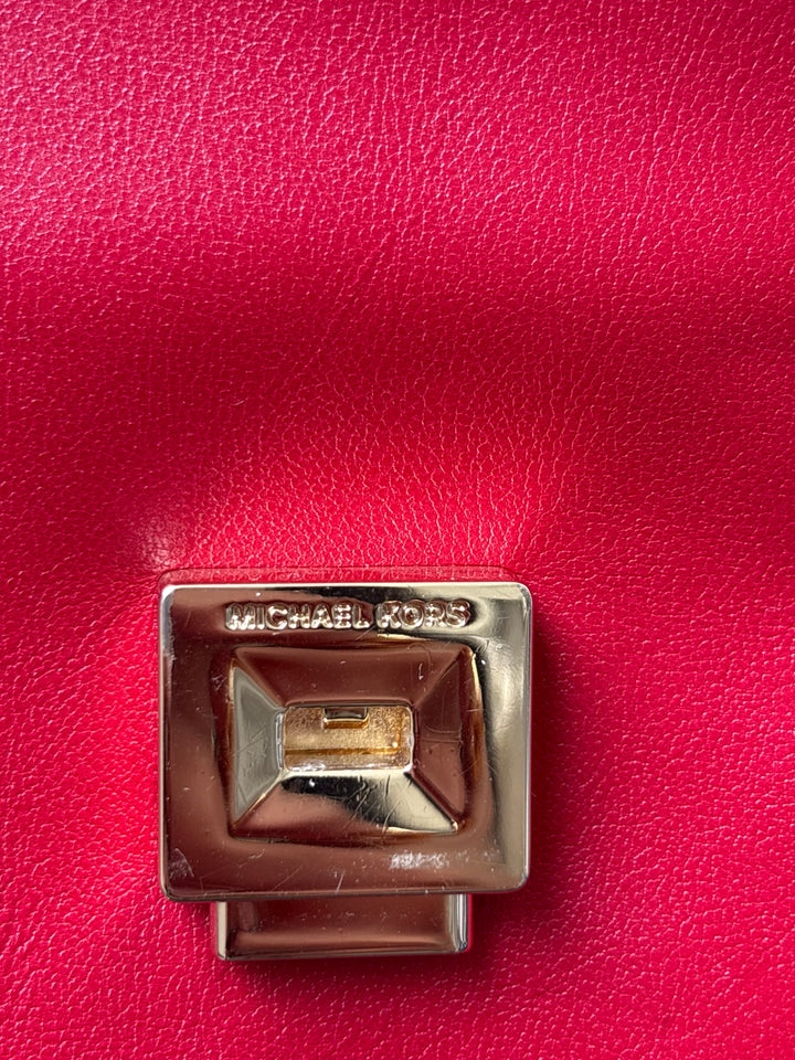 Michael Kors Parker Leather Shoulder Bag