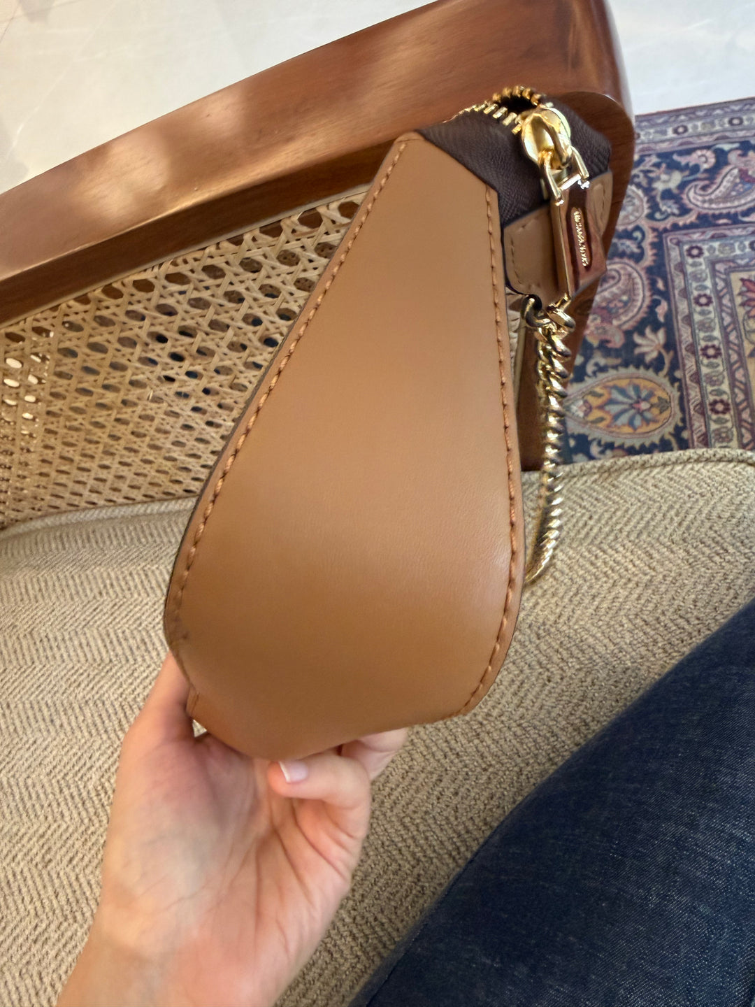 Michael Kors Jet Set Chain Pouchette Bag