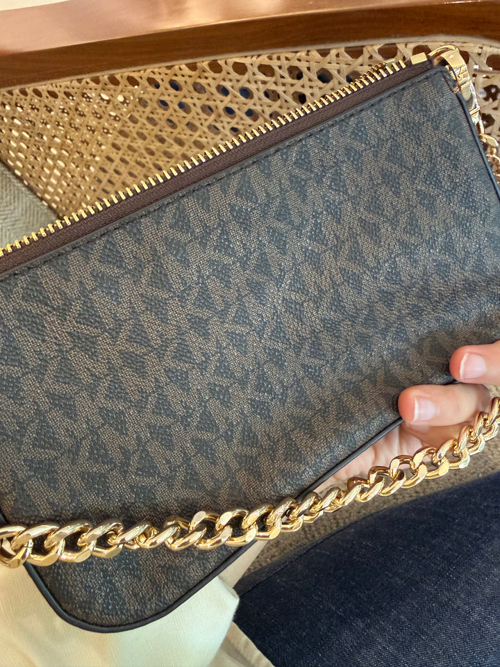 Michael Kors Jet Set Chain Pouchette Bag