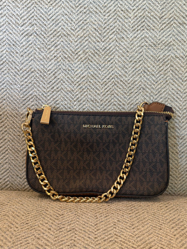 Michael Kors Jet Set Chain Pouchette Bag