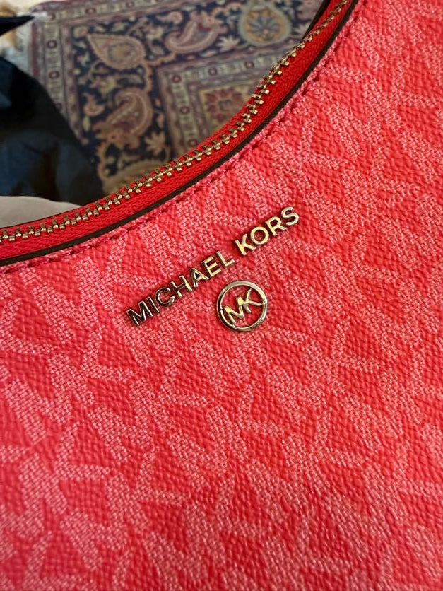 Michael Kors Jet Set Charm Monogram Baguette