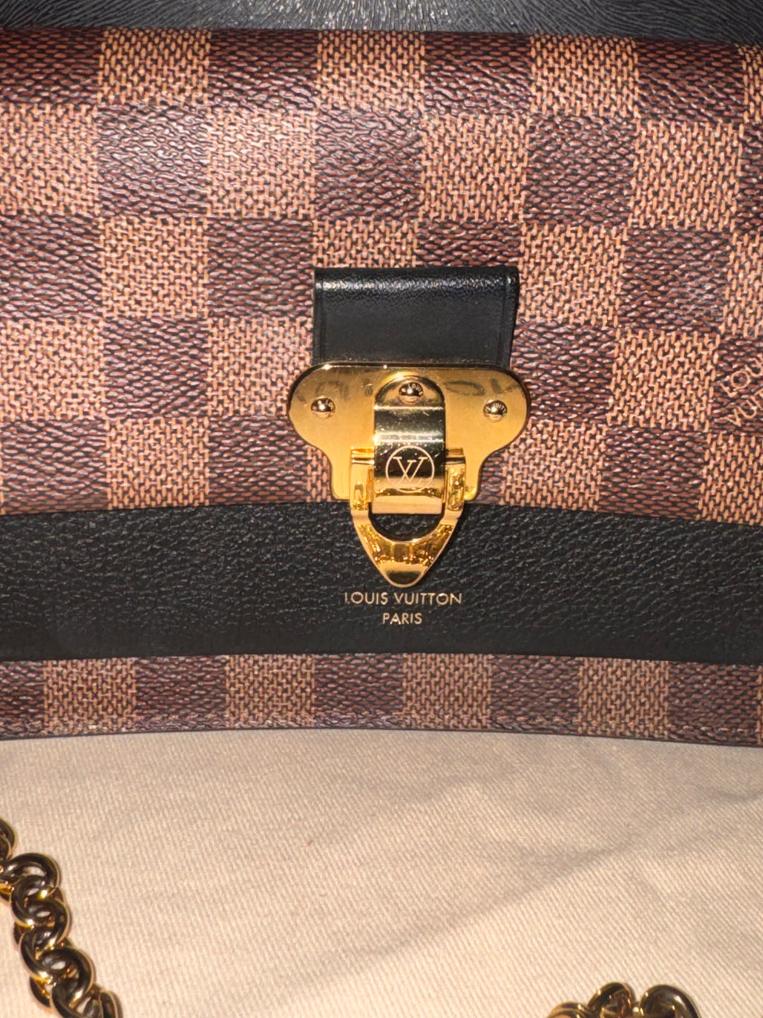 Louis Vuitton Damier Ebene Vavin Shoulder Bag