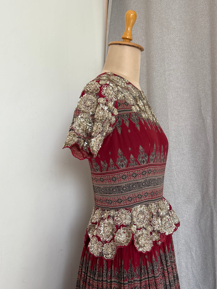 Bhumika Sharma Embellished Red Gown