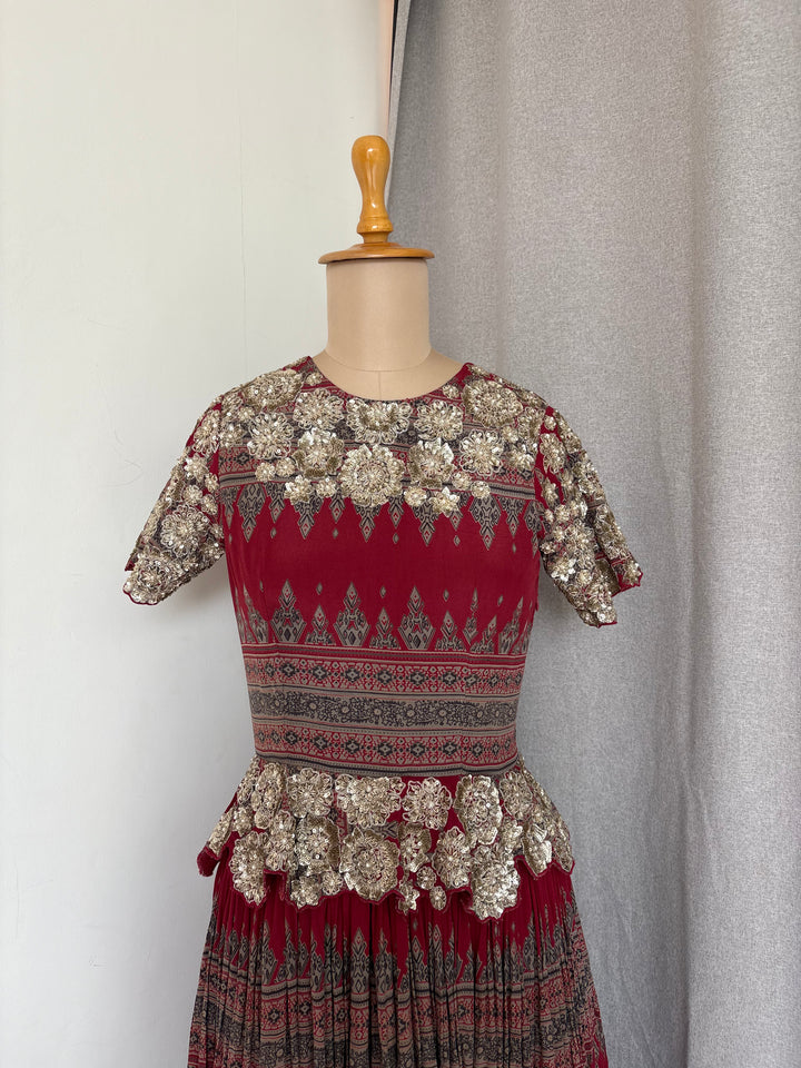 Bhumika Sharma Embellished Red Gown
