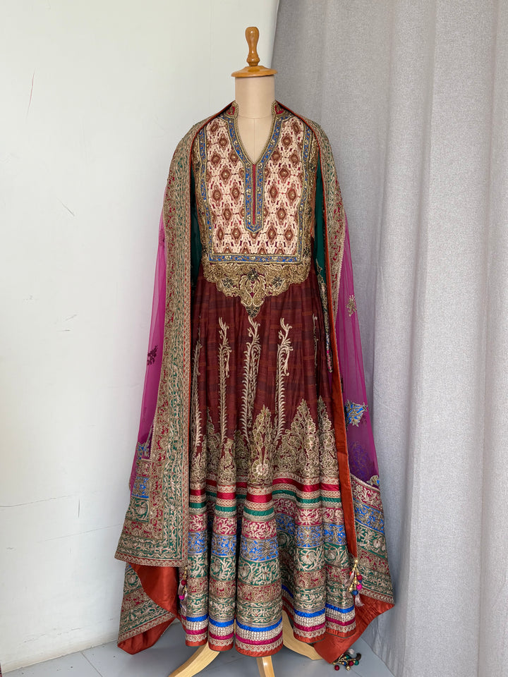 Rimple & Harpreet Embroidered Anarkali Set