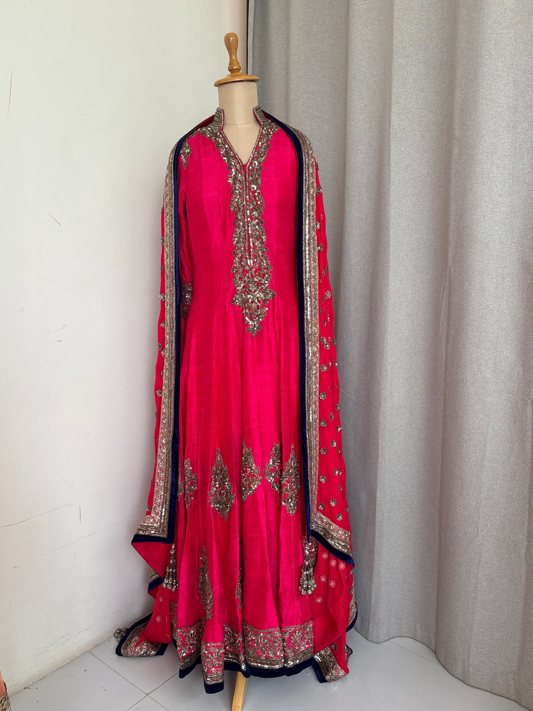Manish Malhotra Embellished Pink Anarkali