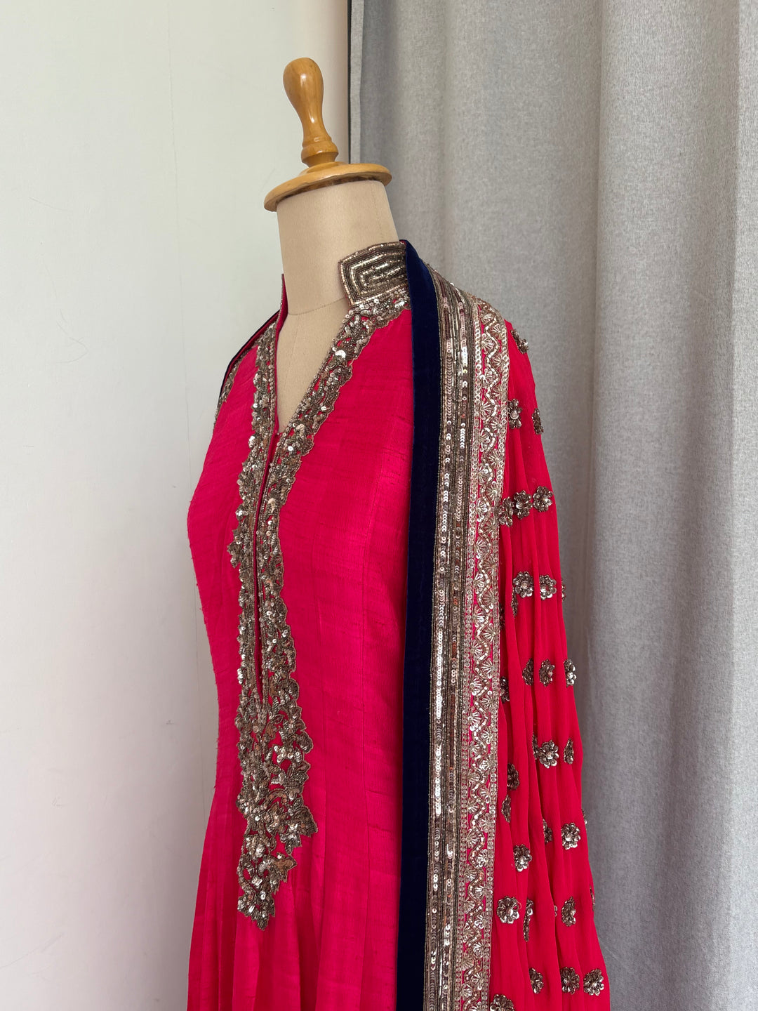 Manish Malhotra Embellished Pink Anarkali