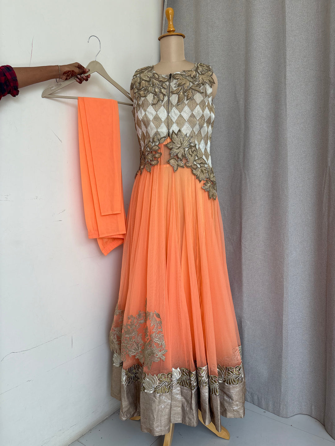 Ridhima Bhasin Embellished Anarkali Set