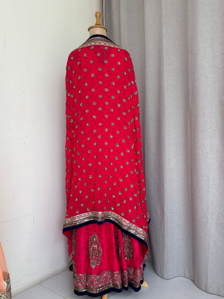Manish Malhotra Embellished Pink Anarkali