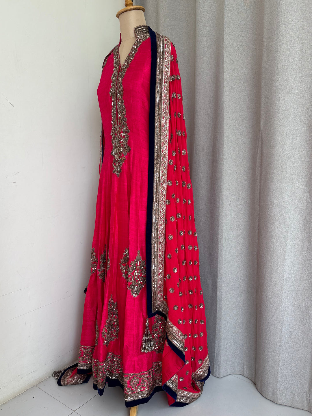 Manish Malhotra Embellished Pink Anarkali