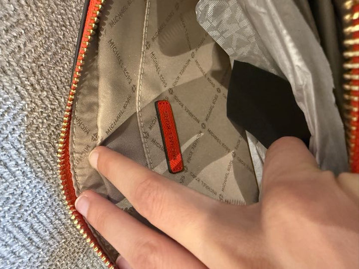 Michael Kors Jet Set Saffiano Leather Crossbody Bag
