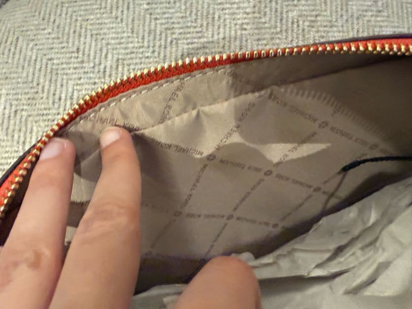 Michael Kors Jet Set Saffiano Leather Crossbody Bag