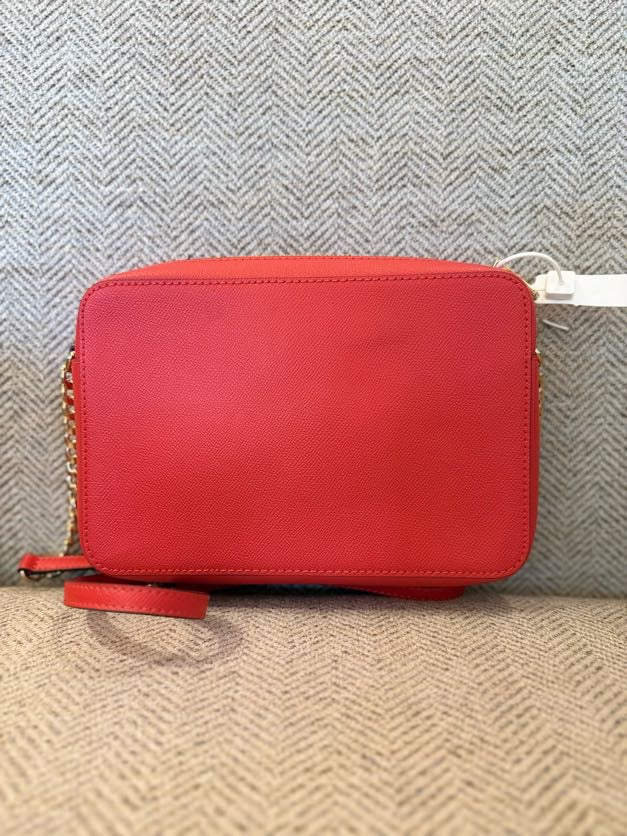 Michael Kors Jet Set Saffiano Leather Crossbody Bag
